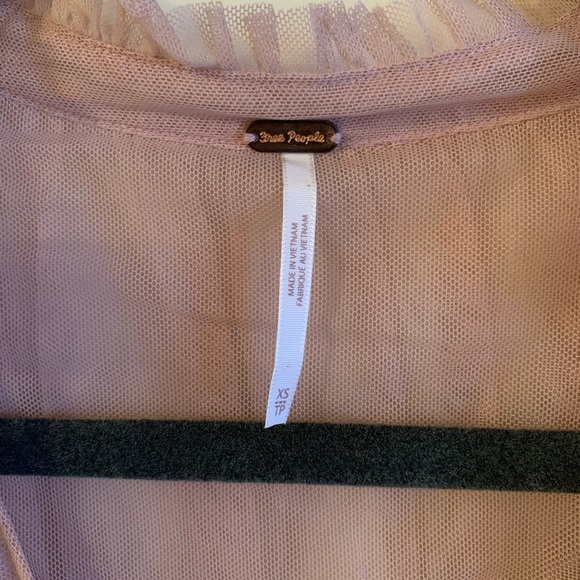 Free People Twyla Top in Dusty Mauve - Picture 3 of 6